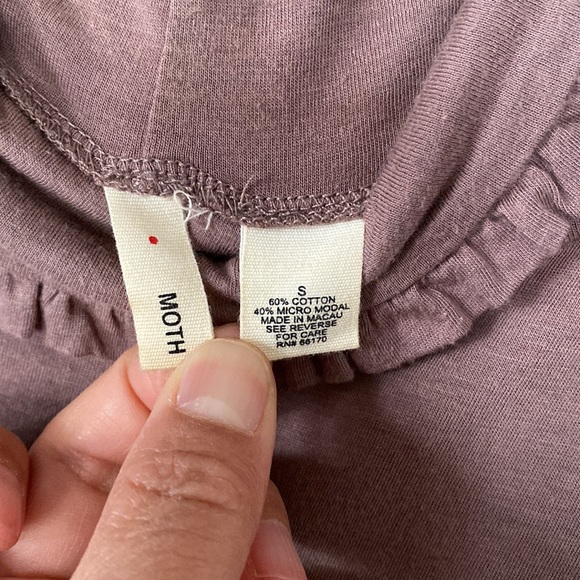 Anthropologie Moth brand short sleeve shirt. Size small. - Picture 4 of 6